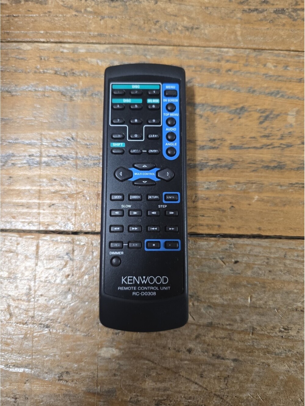 Kenwood RC-D0308 Remote Control Unit (C2) No Battery Cover